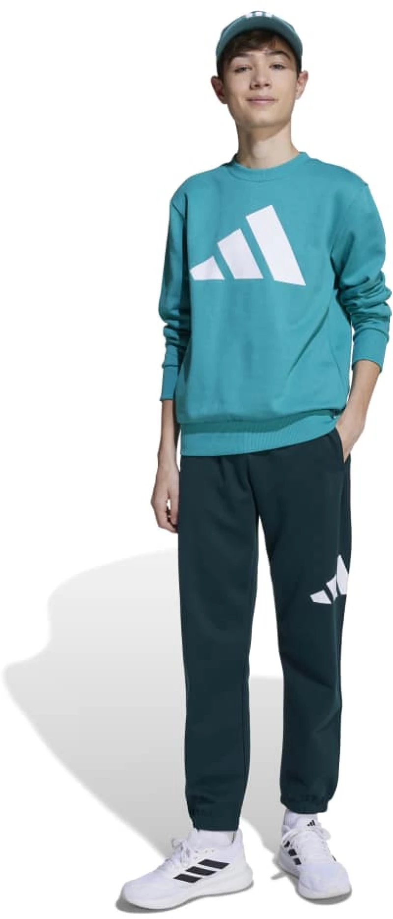 adidas J BL FL JOG 240 JV9938 ADIDAS ΠΡΑΣΙΝΟ