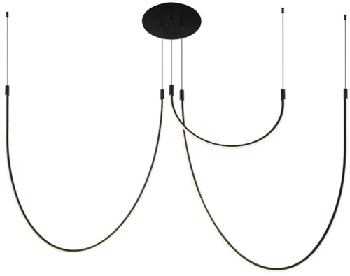 Φωτιστικό Οροφής 23051 160x235cm Dim Led 3137lm 46W 3000K Black