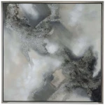 Πίνακας Καμβάς Glitter 83012 100x3,7x100cm Multi Artekko Τετράγωνοι Ξύλο, Καμβάς