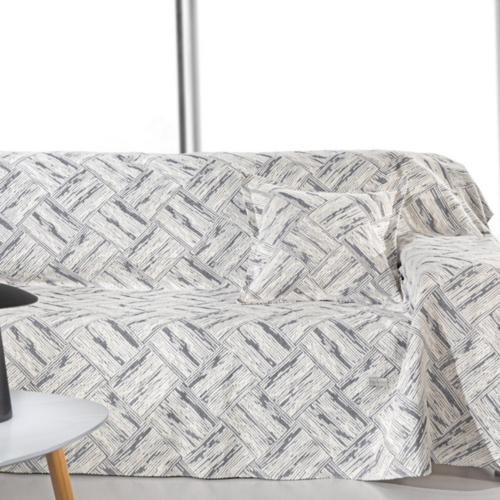 Ριχτάρι Lucid Smoke Guy Laroche Πολυθρόνα 180x145cm Βαμβάκι-Chenille