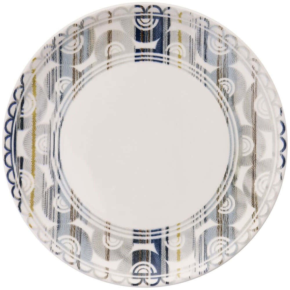 Πιάτο Ρηχό Unknown (Σετ 6Τμχ) 471PST1157 25,5x25,5x2,5cm Multi Hermia Κεραμικό