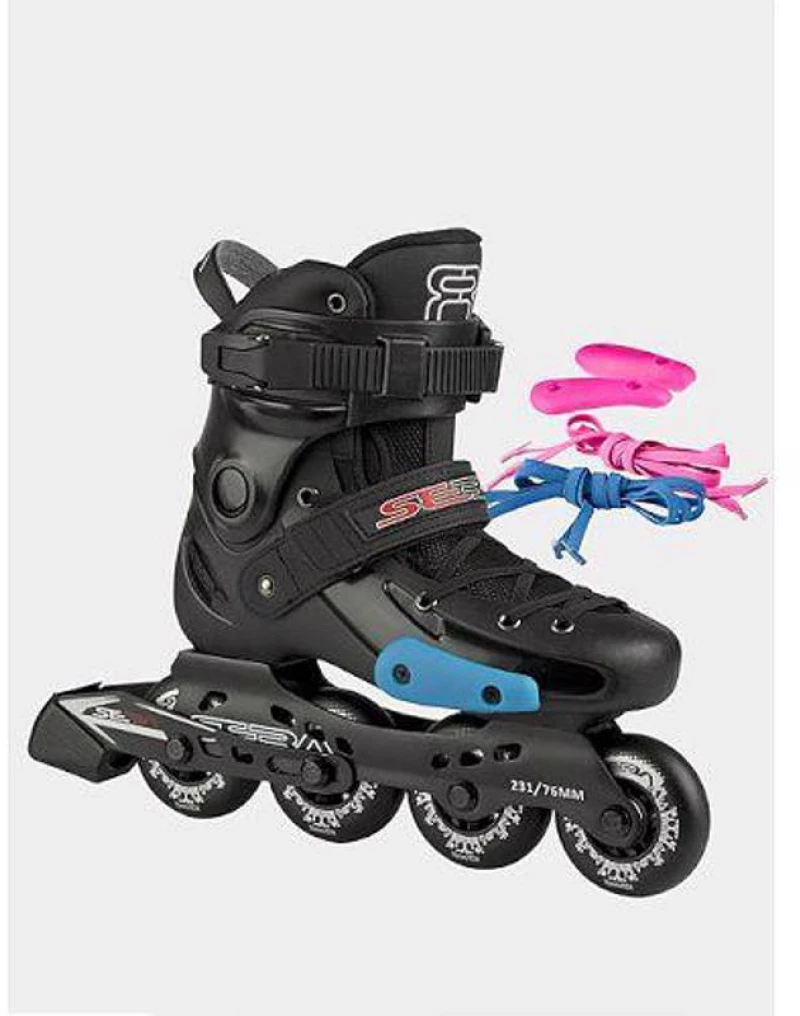 FR Skates FR J Αυξομειούμενα πατίνια παιδικά - Μαύρα Μαύρο