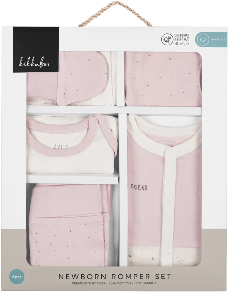 Kikka Boo Βρεφικό σετ 6pcs Hedge-hugs 31110300003 Κορίτσι