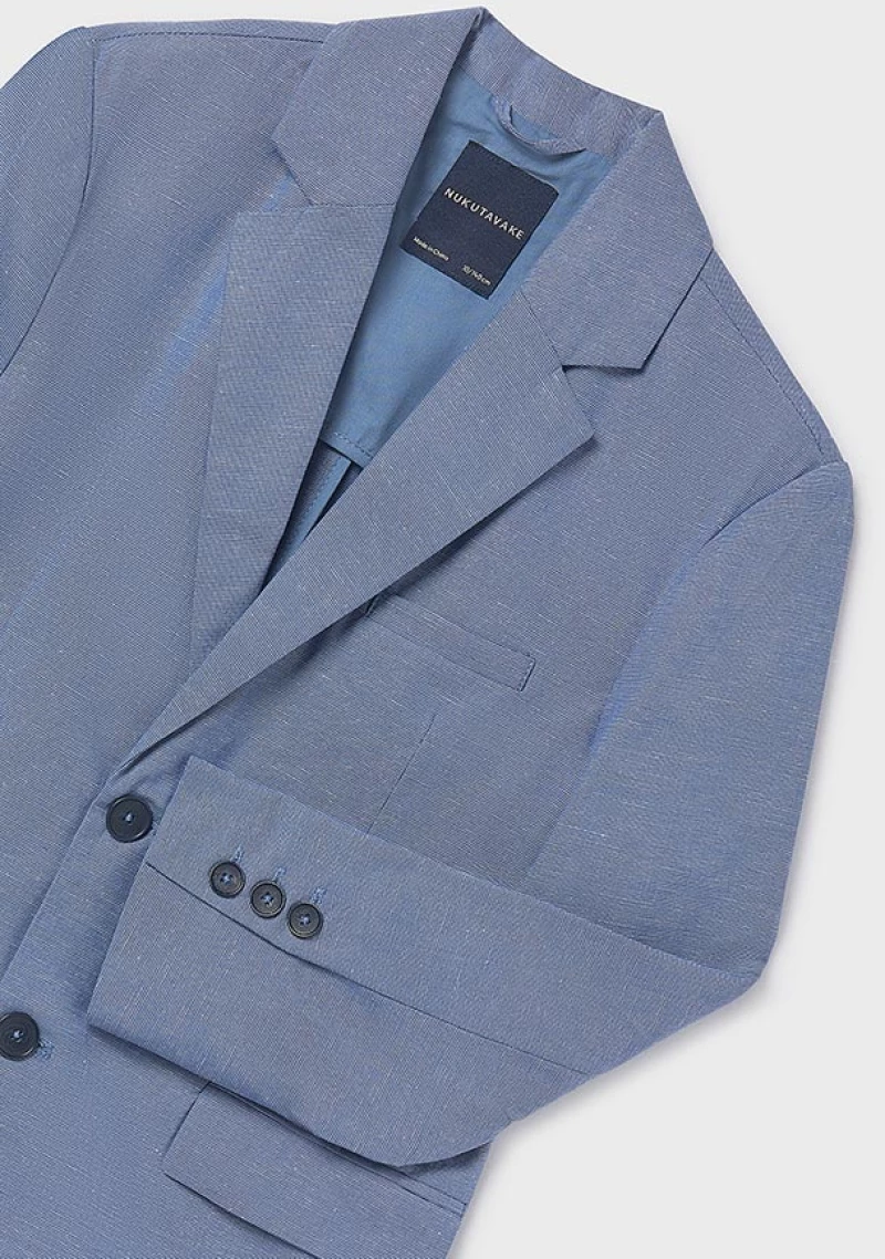 Mayoral Σακακι λινο suiting μπλε 26-06413-065 6413 Αγόρι