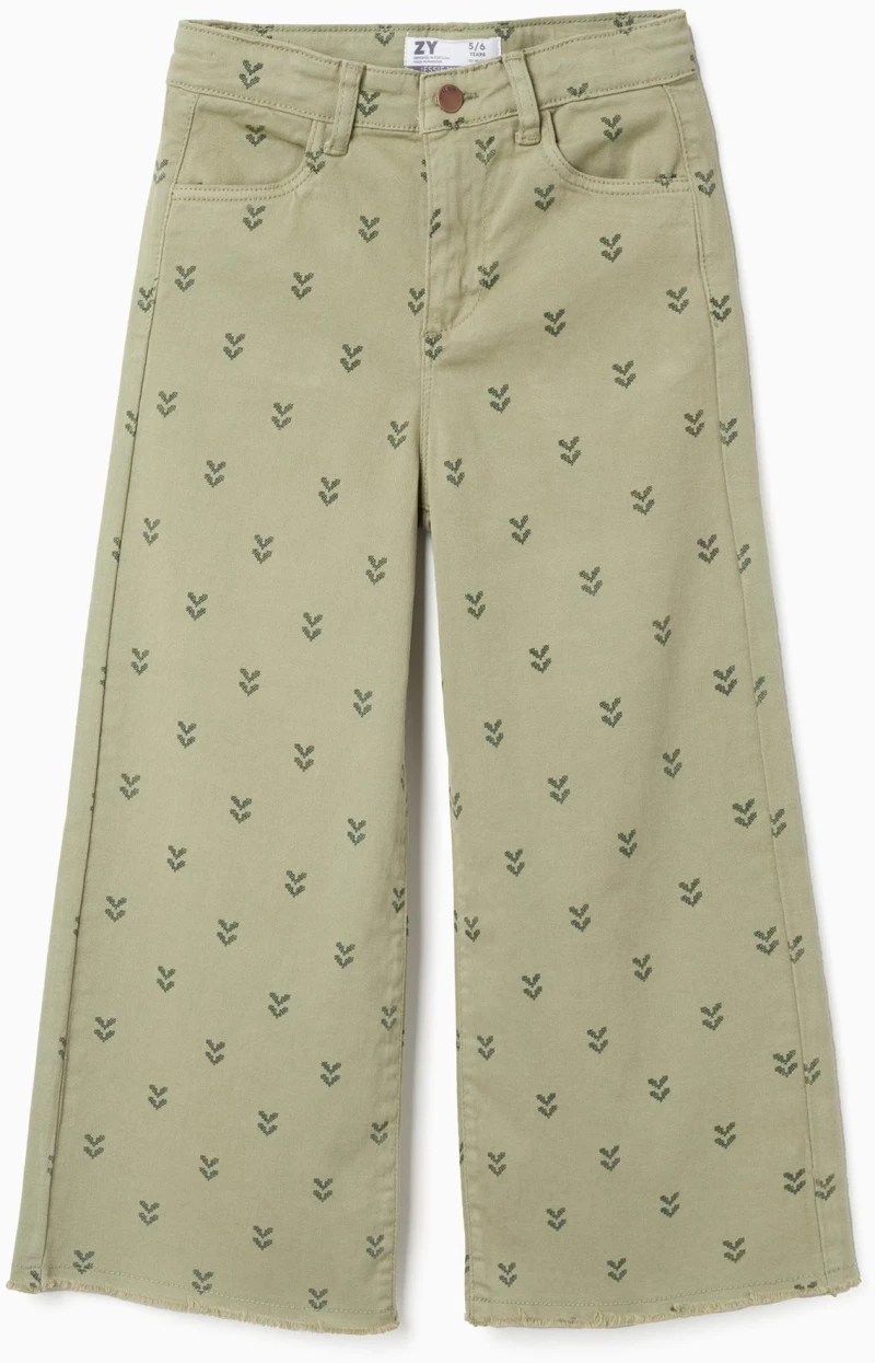 Zippy Παντελόνι TWILL Λαδί 26-ZKGAP0401_26008 Κορίτσι