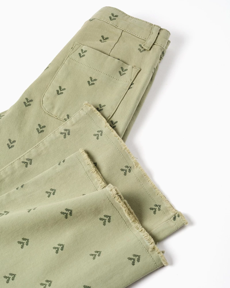 Zippy Παντελόνι TWILL Λαδί 26-ZKGAP0401_26008 Κορίτσι