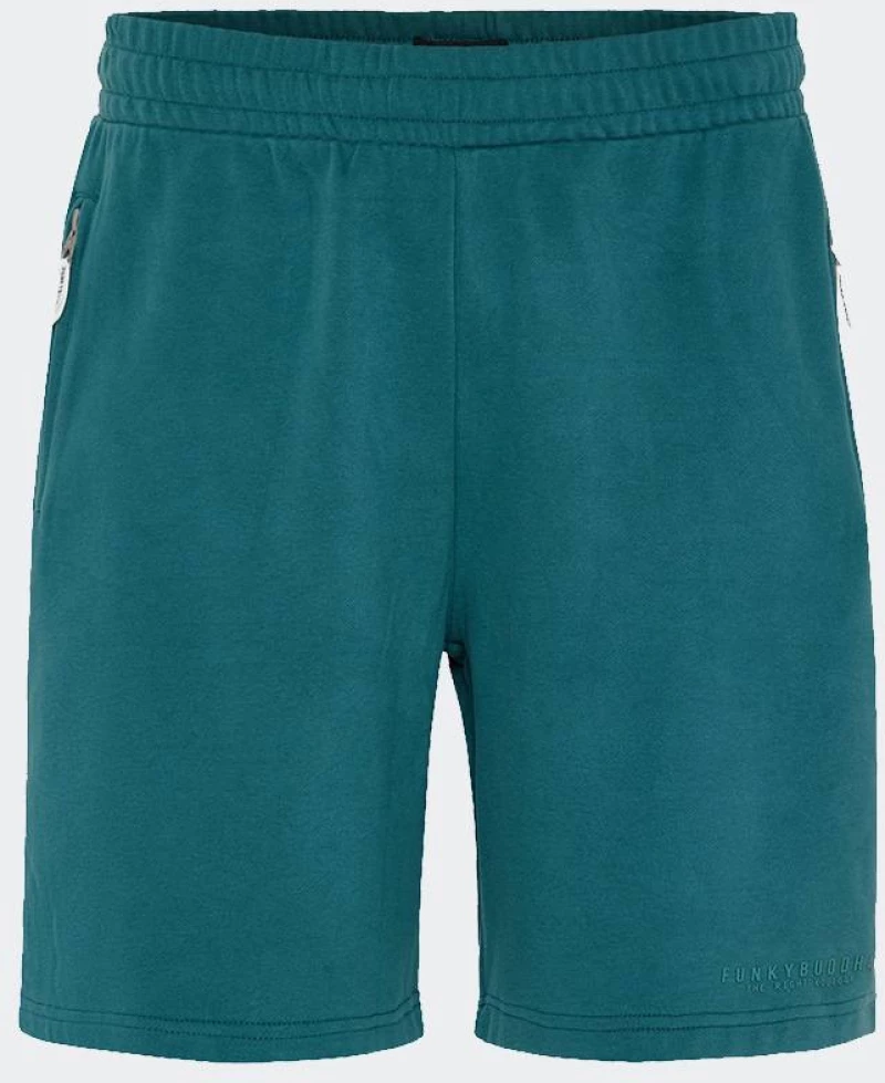 FUNKY BUDDHA Jogger Shorts - FBM013-050-03-MEDITERRANEA