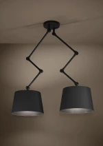 Φωτιστικό Οροφής Eglo 390113 PISTUNIO Μαύρο Ματ (Black Mat)