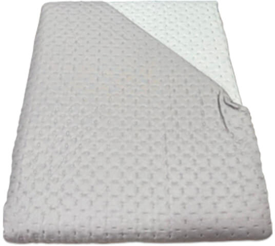 Κουβερλί Μονό Microfiber Διπλής Όψης Cross Desing Γαρύφαλλο 160x240 - Μπεζ-Εκρού