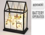 Φωτιζόμενο Σπιτάκι με LED - 25.5x15.2x33cm