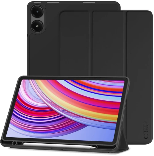 Tech-Protect Θήκη Trifold με Θέση για Πενάκι για Xiaomi Redmi Pad Pro 12.1 - Μαύρο