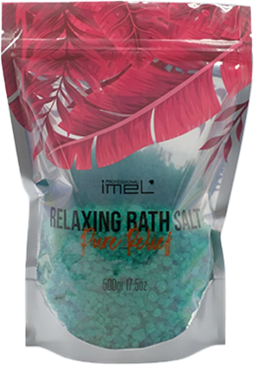 IMEL Relaxing Bath Salt Pure Relief MOONLIGHT | Άλατα Μπάνιου 500gr