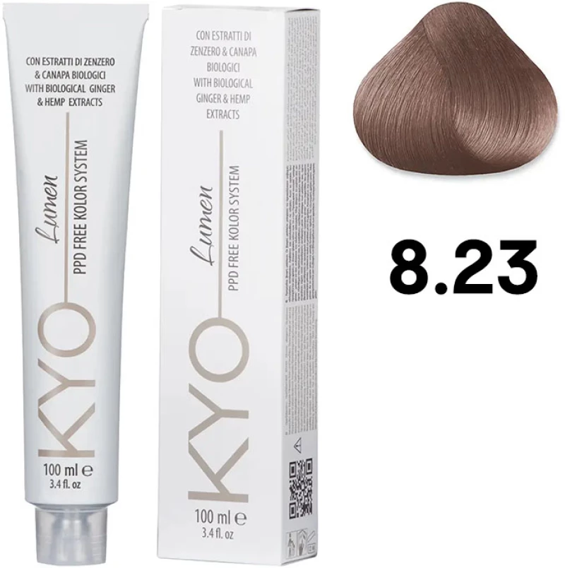 KYO LUMEN PPD Free 8.23 Ξανθό Ανοιχτό Σοκολατί (Light Blonde Chocolate) 100ml