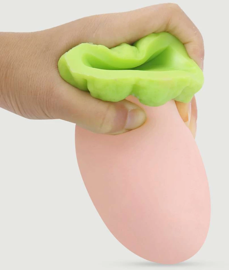 Αυγό Πρωκτική Σφήνα Σιλικόνης Με Βεντούζα Medium Silicone Egg Plug With Suction Cup 13 x 7 cm - Ροζ
