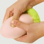 Αυγό Πρωκτική Σφήνα Σιλικόνης Με Βεντούζα Medium Silicone Egg Plug With Suction Cup 13 x 7 cm - Ροζ
