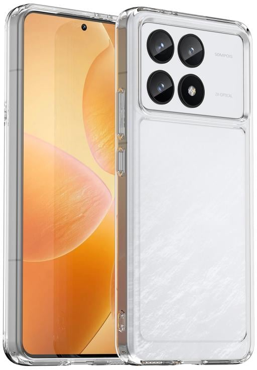 Για Xiaomi Redmi K70 Pro Candy Series TPU υπόθεση τηλεφώνου (Διαφανές)