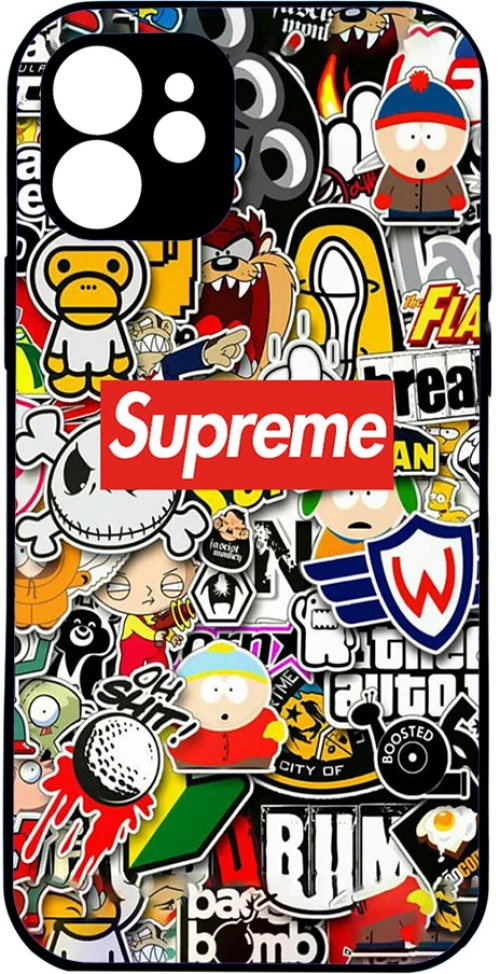 Supreme stickers - iPhone 16