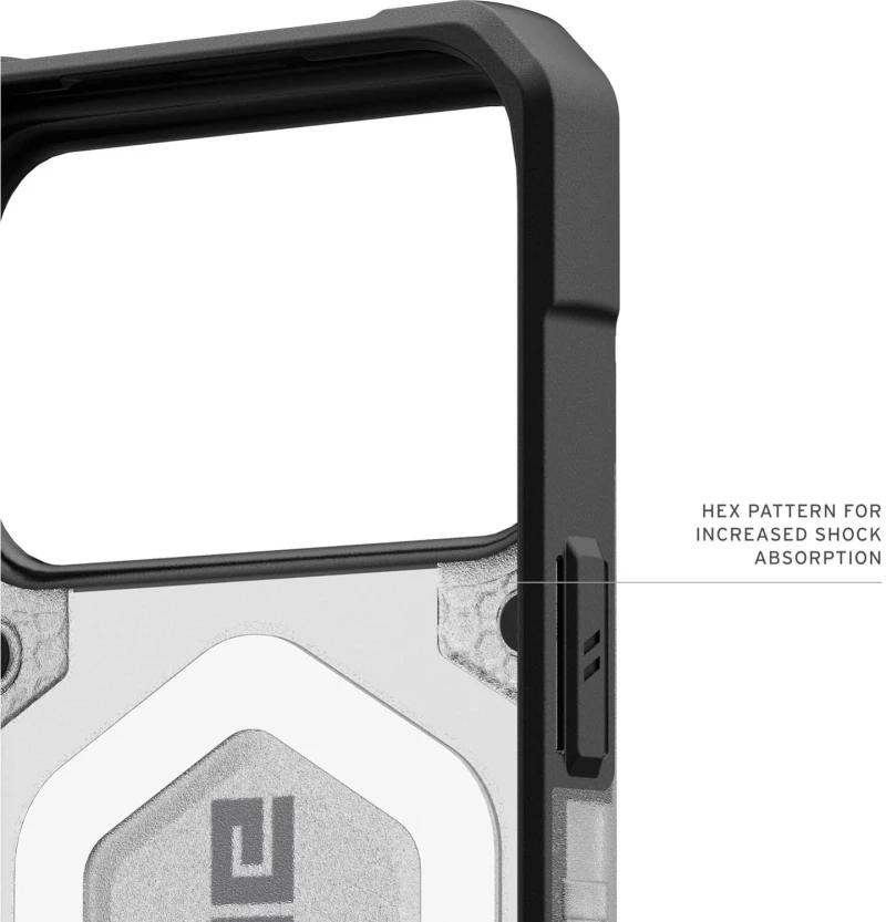 Θήκη iPhone 17 Pro Max UAG Pathfinder Clear Ανθεκτική με MagSafe - Ice / Silver (114552114333)