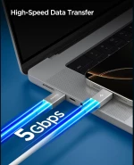 Καλώδιο Type-C Spigen Essential EB10020CC Φόρτισης 100W & Μεταφοράς Δεδομένων 5Gbps σε Type-C 200cm - White (ACA08775)