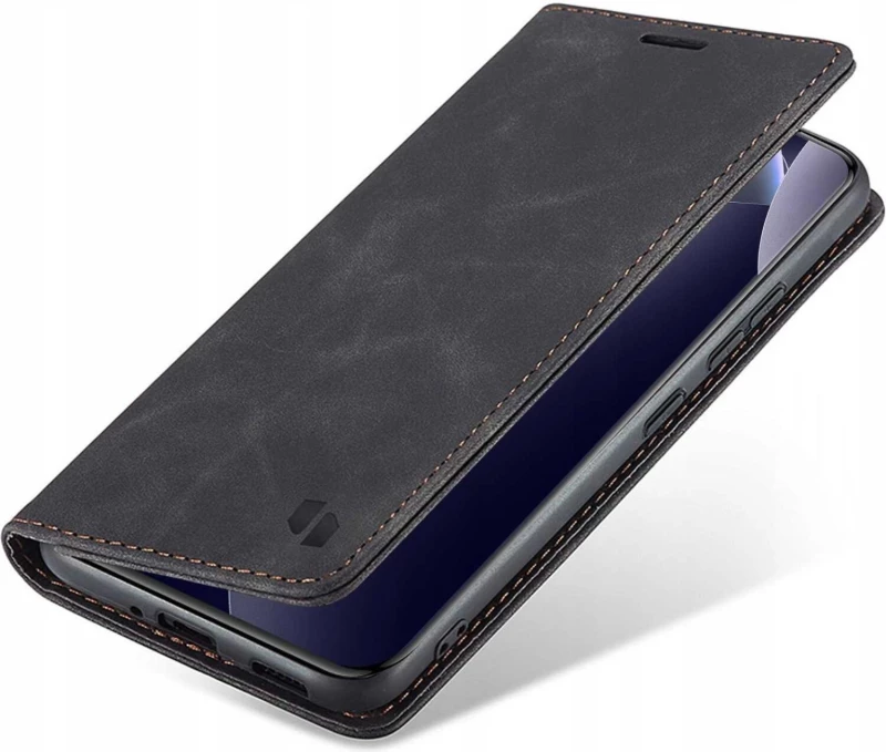 Θήκη Xiaomi Redmi Note 15 Pro Plus / Poco M8 Pro Spacecase Wallet Πορτοφόλι - Black (5905719139070)