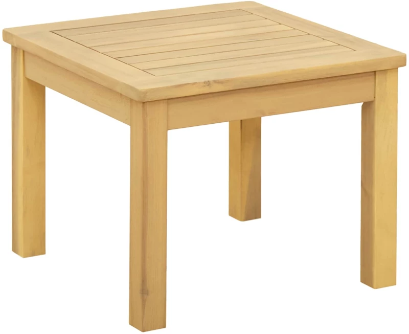vidaXL Τραπεζάκι σαλονιού Ανοιχτό ακασία 45 x 45 x 36 cm