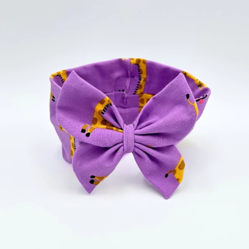 Κορδέλα Μαλλιών The Hippo and The Donkey Purple Butterfly