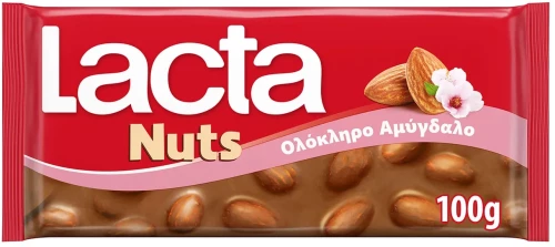 Lacta Σοκολάτα Αμύγδαλο 100gr