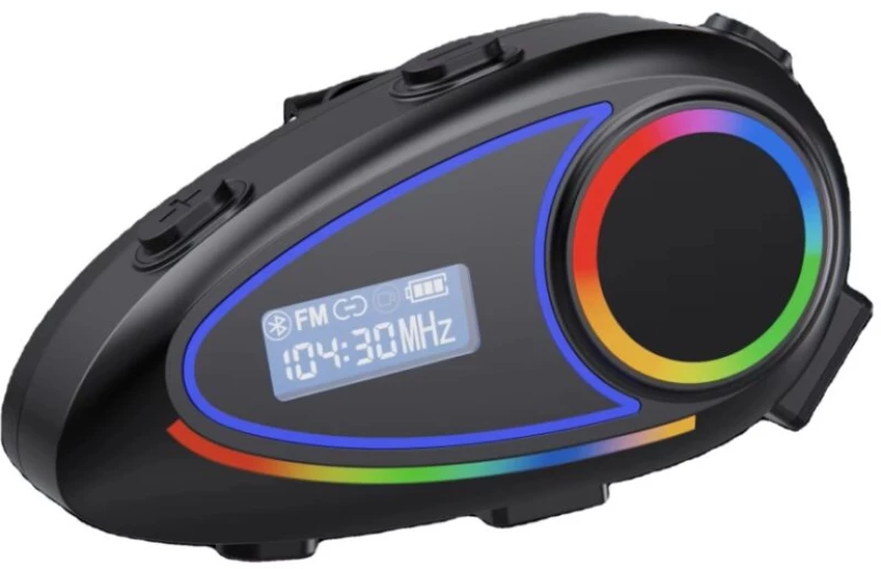 Ενδοεπικοινωνία για Κράνος Μηχανής με Bluetooth Headset Helmet K18 – Μαύρο