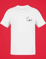 Sleeping Snoopy T-Shirt - WHITE