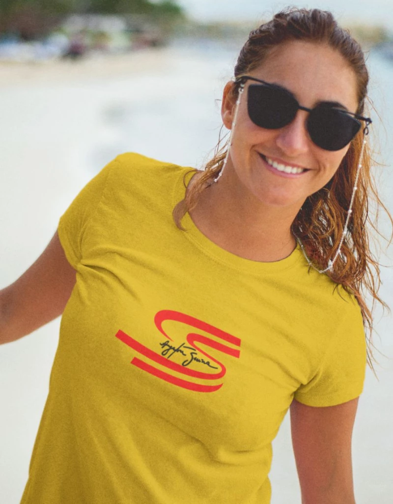 Senna W T-Shirt - KELLY GREEN