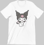 Kuromi Παιδικό T-Shirt - WHITE