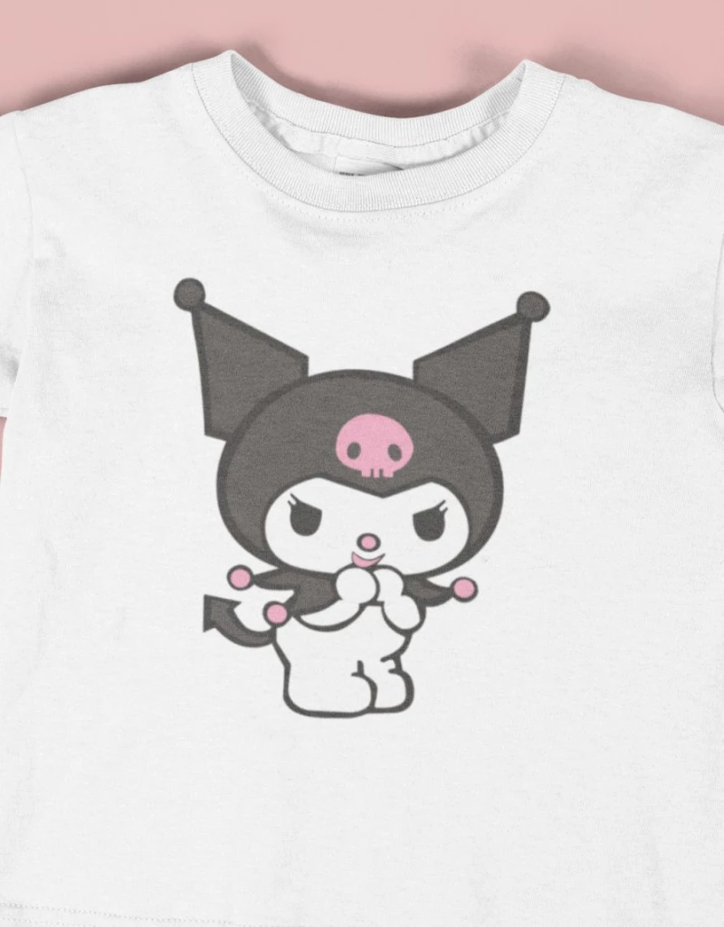 Kuromi Παιδικό T-Shirt - WHITE
