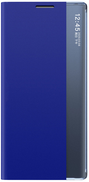 New Sleep Case for Samsung Galaxy S25 Cover with Flip and Stand - Blue