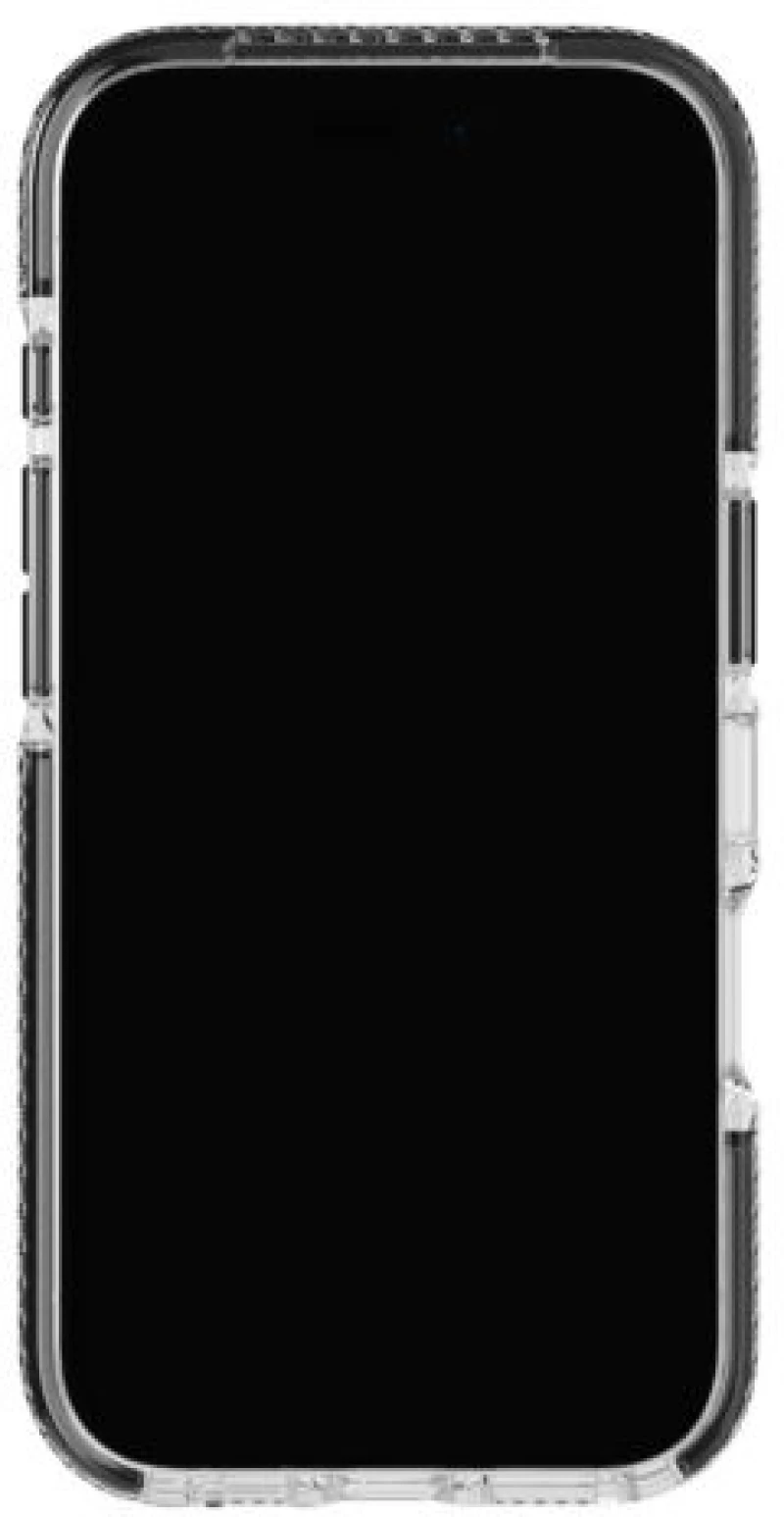 Tech21 - Evo Crystal - Cover - iPhone 16 Pro - Crystal MagSafe - Black / Electronics