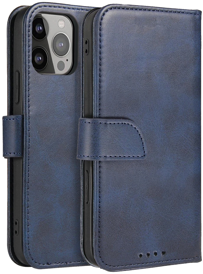 Magnet Case with Flip for Samsung Galaxy S25 Ultra - Blue