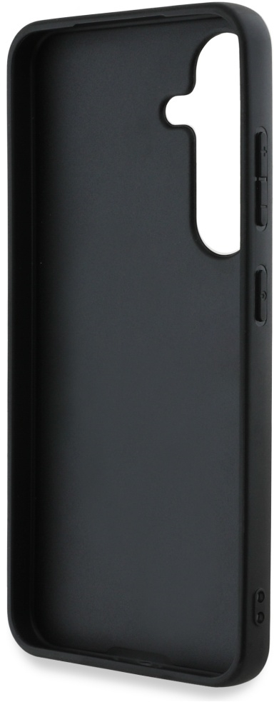 Guess Grained Big 4G Logo Small Classic Logo case for Samsung Galaxy S25 brown