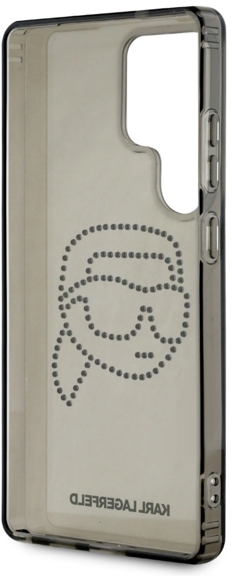 Case Karl Lagerfeld Rhinestones Karl Head Logo Samsung Galaxy S25 Ultra black