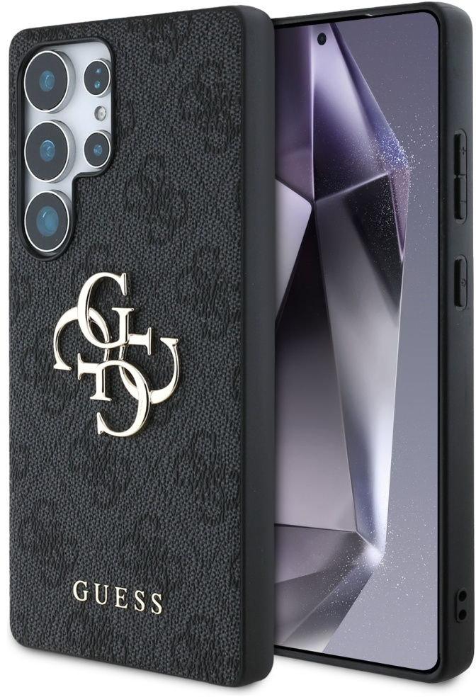 Guess Big 4G Logo Classic Logo Case for Samsung Galaxy S25 Ultra Black