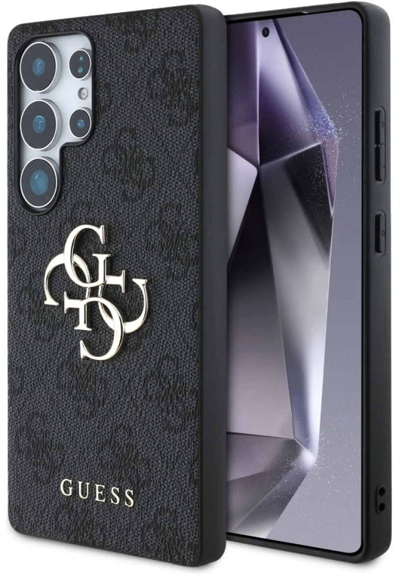 Guess Big 4G Logo Classic Logo Case for Samsung Galaxy S25 Ultra Black