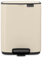 Brabantia 1010077 Κάδος απορριμμάτων Bo Pedal 7L, Soft Beige