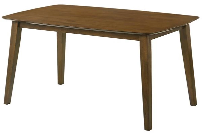 DOM ξύλινο τραπέζι σε καρυδί απόχρωση 150x90x75 εκ