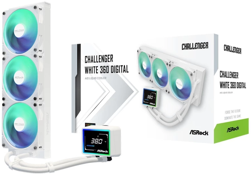 ASRock Challenger White 360 Digital Cooling