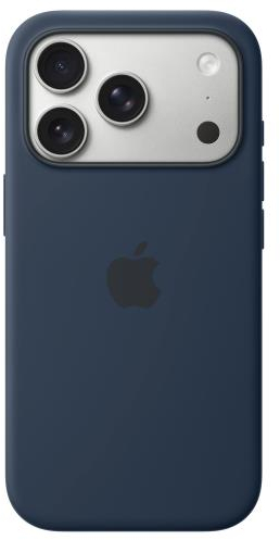 Θήκη Silicon με MagSafe Apple MGFH4 iPhone 17 Pro Σκούρο Μπλε