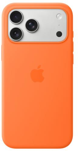 Θήκη Silicon με MagSafe Apple MGFL4 iPhone 17 Pro Max Πορτοκαλί