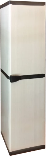 Ντουλάπα Μονή Με 3 Ράφια Mongardi Γκρι 34x39,5x168υψ  16423