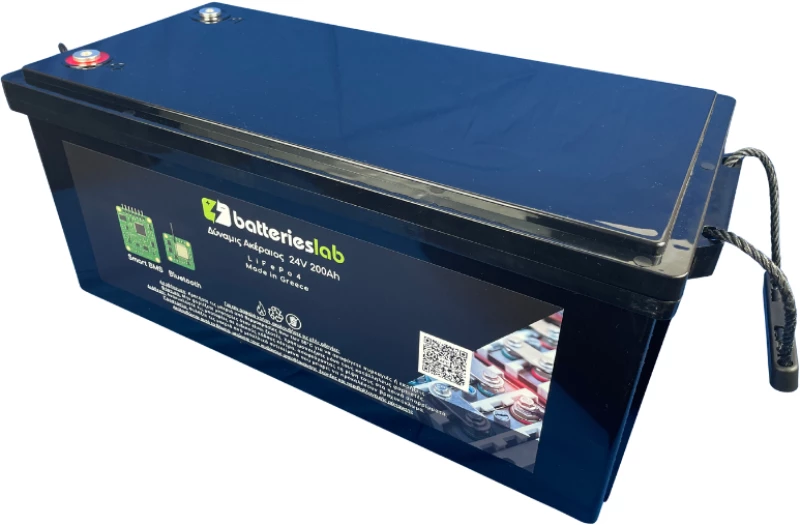 Lifepo4 Μπαταρία Λιθίου 24V-200A