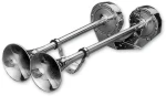 Κόρνα Τρομπέτα Διπλή 105dB 12V 410 & 465mm Inox