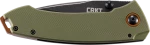Σουγιάς CRKT TUNA OD GREEN