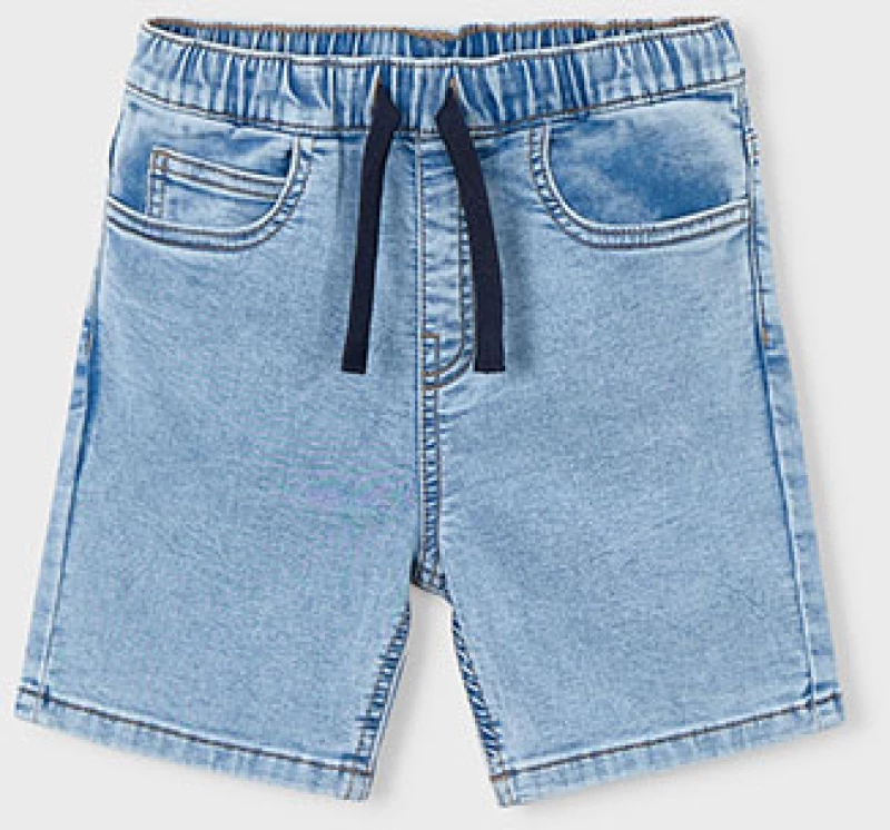 Mayoral Βερμουδα soft denim jogger πετροπλ τζ 26-03210-076 3210 Αγόρι