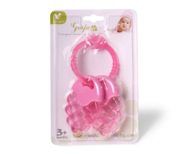 Μασητικό οδοντοφυΐας με νερό Grape Pink T2215 Cangaroo 3800146263447